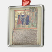 Ornement En Métal Un ange montrant nouveau Jérusalem (Gauche)