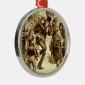 Ornement En Métal Un chant de Noël - Tim minuscule (Droite)