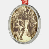 Ornement En Métal Un chant de Noël - Tim minuscule (Gauche)