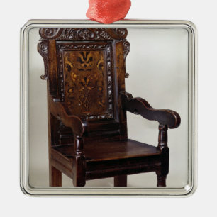 Ornement En Métal Un fauteuil de Charles I, mi 1600s