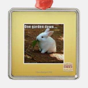 Ornement En Métal Un jardin Down�