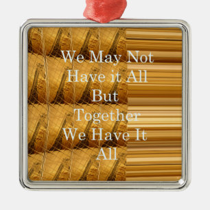 Ornement En Métal Un message inspirant avec la conception africaine 