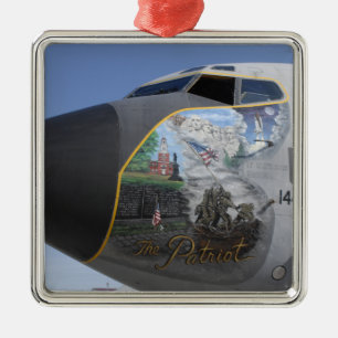 Ornement En Métal Un nez patriotique de KC-135