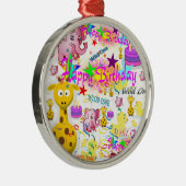 Ornement En Métal Un premier anniversaire sauvage (Droite)