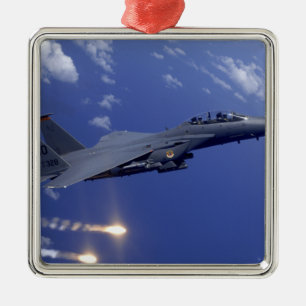 Ornement En Métal Une grève Eagle de l'Armée de l'Air F-15E