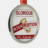 Ornement En Métal Une interruption glorieuse : un début doré (Droite)