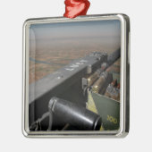 Ornement En Métal Une mitrailleuse de calibre 50 (Gauche)