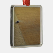 Ornement En Métal Une moisson de tracteur (Droite)