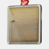 Ornement En Métal Une moisson de tracteur (Gauche)