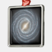 Ornement En Métal Une vue de notre propre Galaxie Lactée (Gauche)