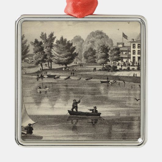 Ornement En Métal Union House, Squan, NJ (Devant)