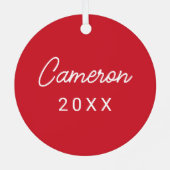 Ornement En Métal Université du Mississippi | Ole Miss Script (Verso)