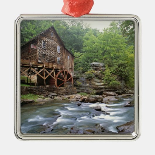 Ornement En Métal USA, Virginie-Occidentale, Babcock SP. Glade rusti (Devant)