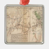 Ornement En Métal Utah Terr & Mil Dept (Devant)