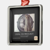 Ornement En Métal Utilisation de la technologie (Gauche)