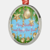 Ornement En Métal Vacances (Gauche)