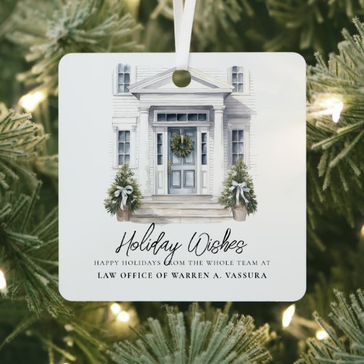 Ornement En Métal Vacances Modernes (Insitu)