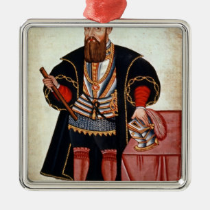 Ornement En Métal Vasco da Gama, illustration
