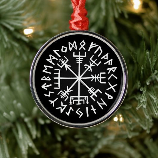 Ornement En Métal Vegvisir (Arbre)