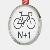 Ornement En Métal Vélo N+1 (Gauche)