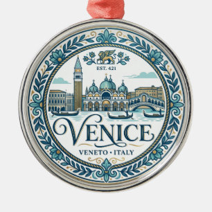 Ornement En Métal Venise Italie