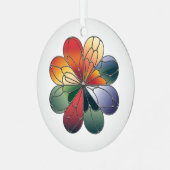 Ornement En Métal Verre Abstrait, Verre (Avant gauche)