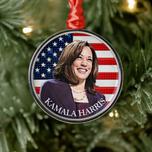 Ornement En Métal Vice-Président Kamala Harris Keepsaksouvenir