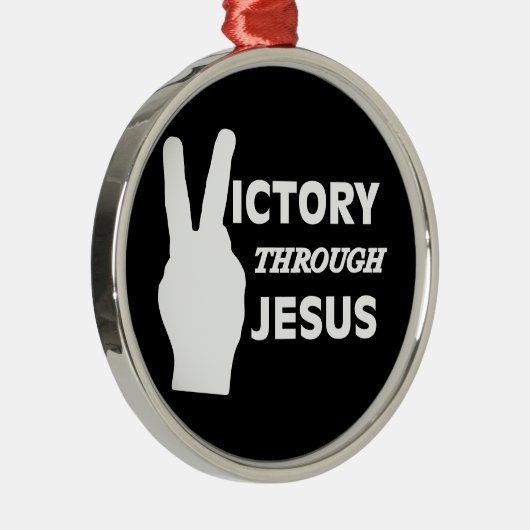 Ornement En Métal Victoire par Jésus (Droite)