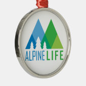 Ornement En Métal Vie alpine (Droite)