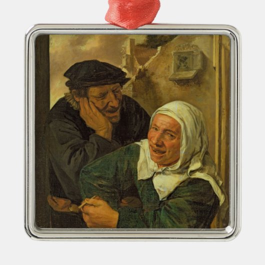 Ornement En Métal Vieux couples (Devant)