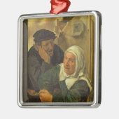 Ornement En Métal Vieux couples (Gauche)