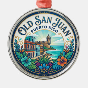 Ornement En Métal Vieux San Juan Porto Rico