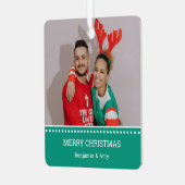 Ornement En Métal Vilain Champions de Noël Photo (Avant gauche)