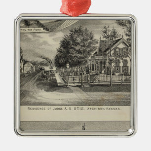 Ornement En Métal Villa des prix d'Otis, le Kansas
