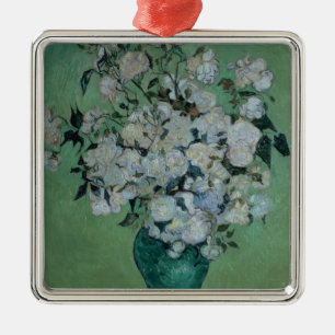 Ornement En Métal Vincent van Gogh un vase de roses, 1890