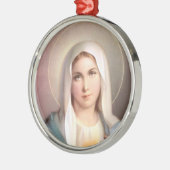 ORNEMENT EN MÉTAL VIRGIN MARY (Gauche)