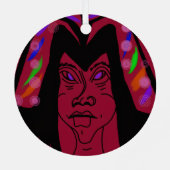 Ornement En Métal Viscountess with Headdress (Verso)