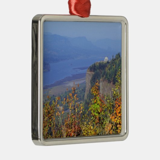 Ornement En Métal Vista House, haut sur Crown Point à l'embouchure (Droite)