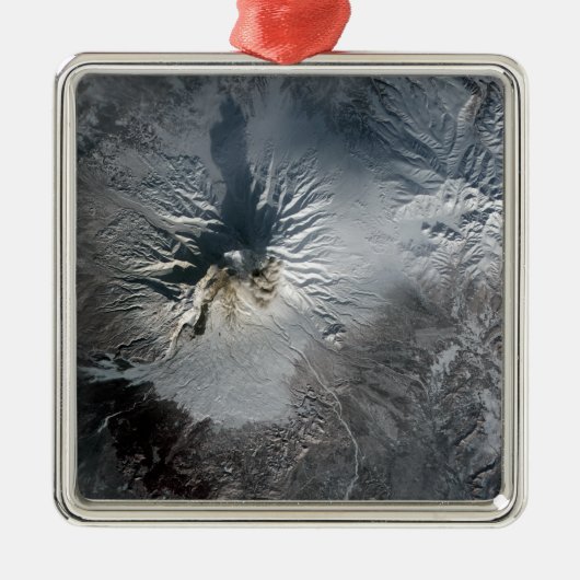 Ornement En Métal Volcan Shiveluch en Russie (Devant)