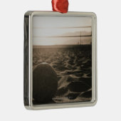 Ornement En Métal Volleyball dans le sable (Droite)