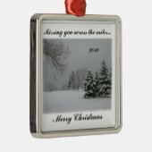 Ornement En Métal Vous manquer à travers Mille-Joyeux Noël (Droite)