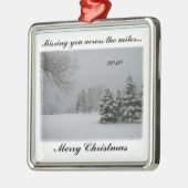 Ornement En Métal Vous manquer à travers Mille-Joyeux Noël (Gauche)