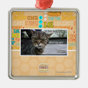 Ornement En Métal Vous sentez-vous chanceux ?