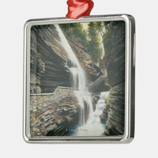 Ornement En Métal Vue des automnes d'arc-en-ciel (Gauche)