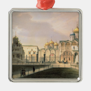 Ornement En Métal Vue des cathédrales à Moscou Kremlin