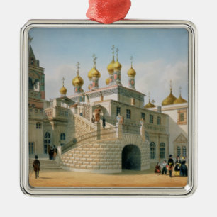 Ornement En Métal Vue du palais de Boyar à Moscou Kremlin