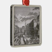 Ornement En Métal Vue d'un cortège dans le Graben (Droite)