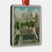 Ornement En Métal Vue extérieure de Capitol Hill et de fonctionnaire (Droite)