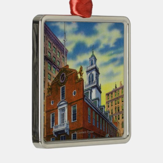 Ornement En Métal Vue extérieure de la vieille Chambre d'état (Droite)