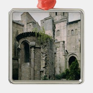Ornement En Métal Vue extérieure de l'apsidiole de l'abbaye